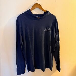 Vineyard Vines Long Sleeve Hoodie Tee - Lightweight